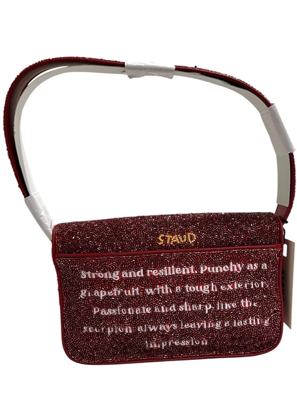 STAUD Tommy Zodiac Beaded Bag – Scorpio - Picture 5 of 8